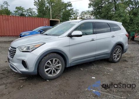 2017 Hyundai Santa Fe Se from USA, damaged, VIN KM8SMDHF7HU217817